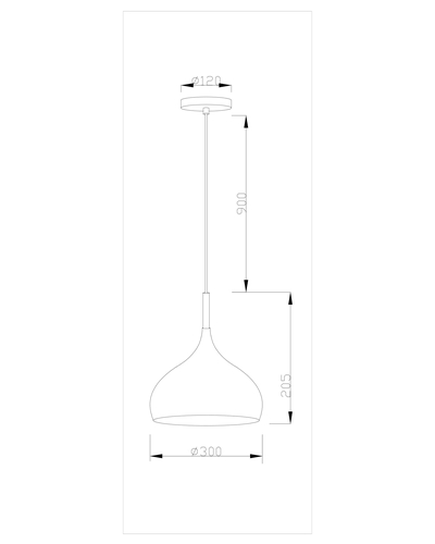 Подвесной светильник Moderli Eline V1292-1P