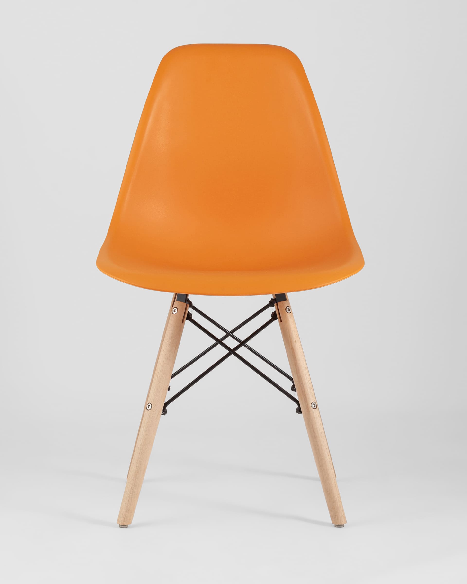 Комплект стульев Eames Style DSW оранжевый x4 шт