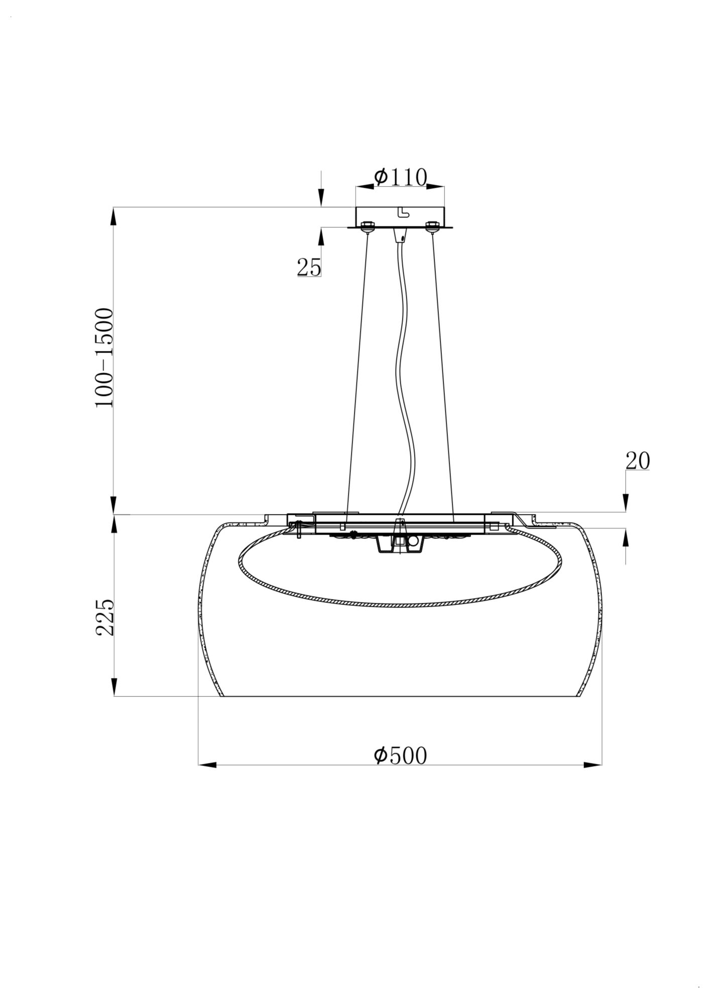 Подвесная люстра Maytoni Solen MOD073PL-L16B3K