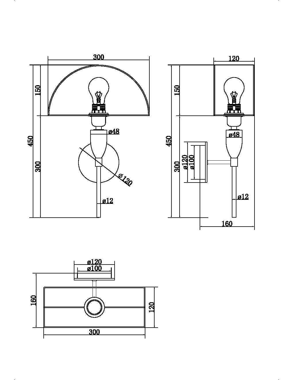 Бра Maytoni Prima Z034WL-01BS