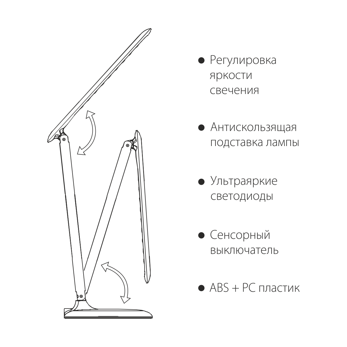 Лампа настольная Eurosvet Alcor Alcor белый (TL90200)