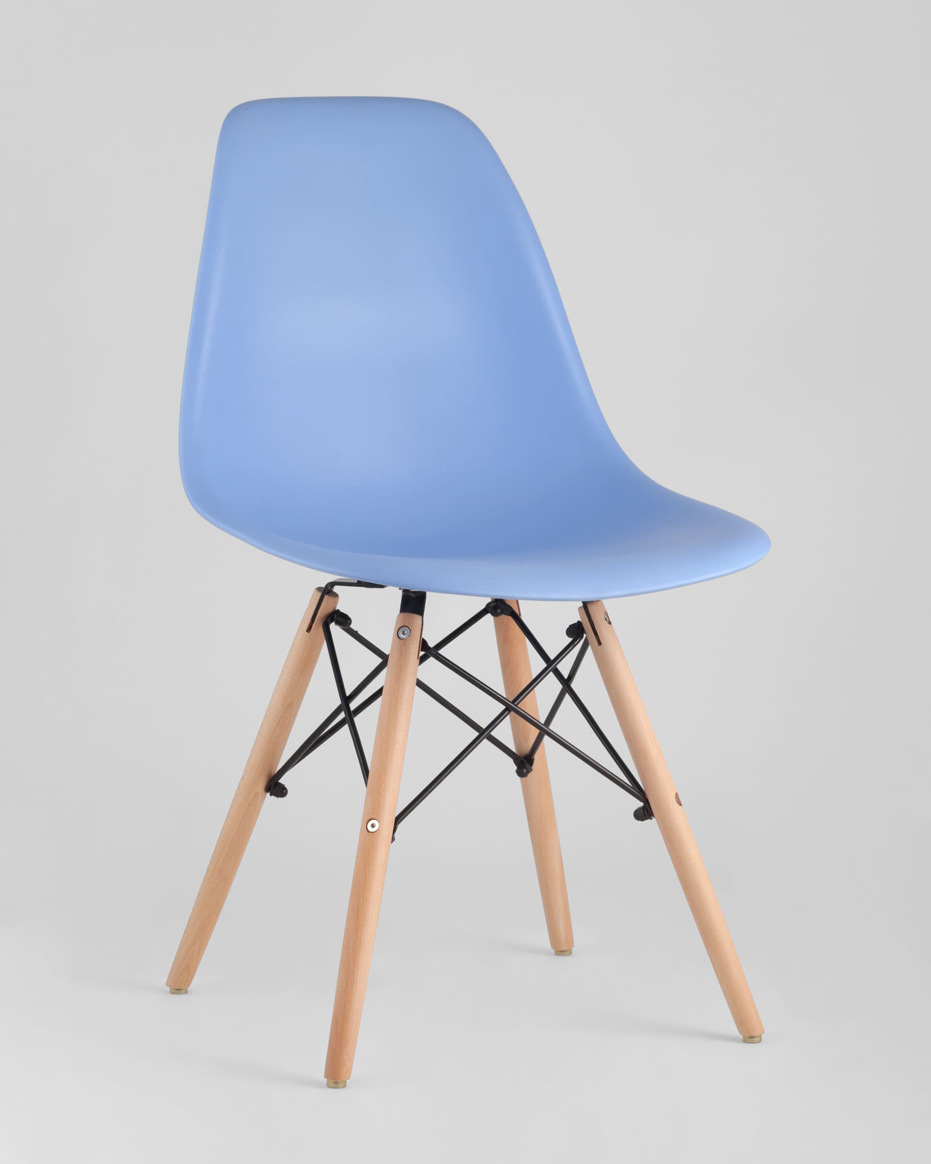 Комплект стульев Eames DSW голубой x4 шт