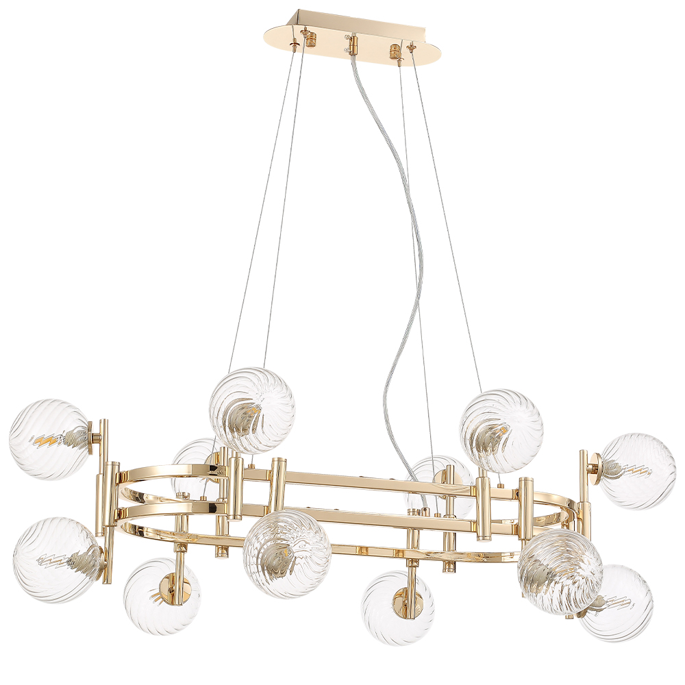 Люстра Crystal Lux LUXURY SP12L GOLD