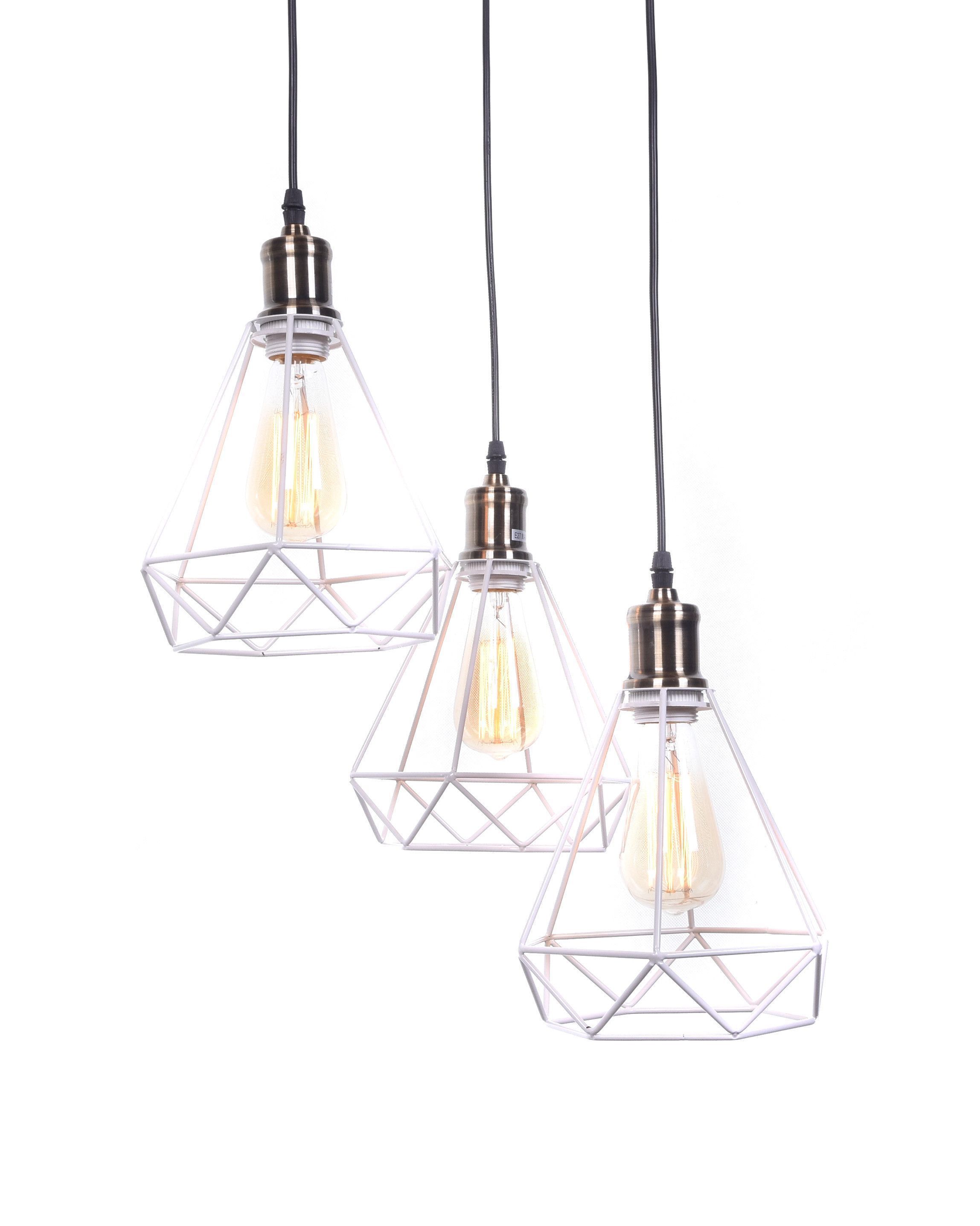 Подвесной светильник Lumina Deco cobi LDP 11609-3 WT