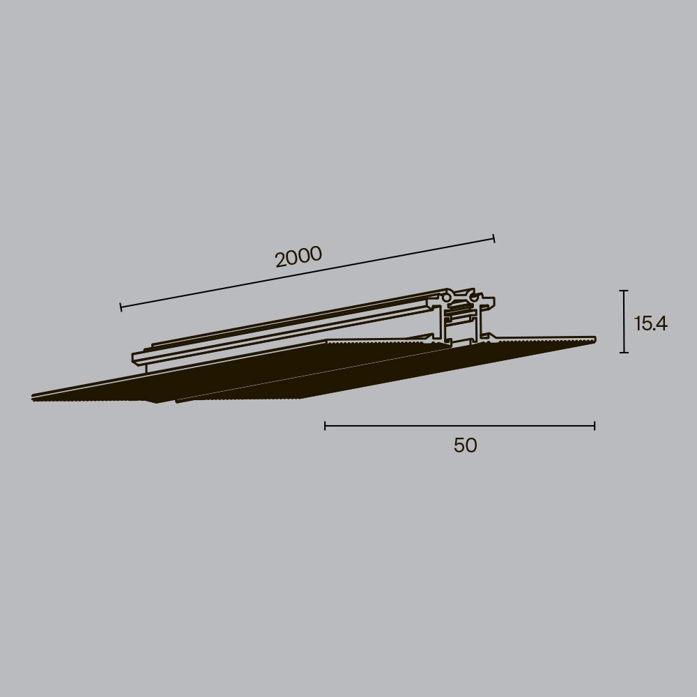 Шинопровод Maytoni Busbar trunkings Levity TRX184-132B