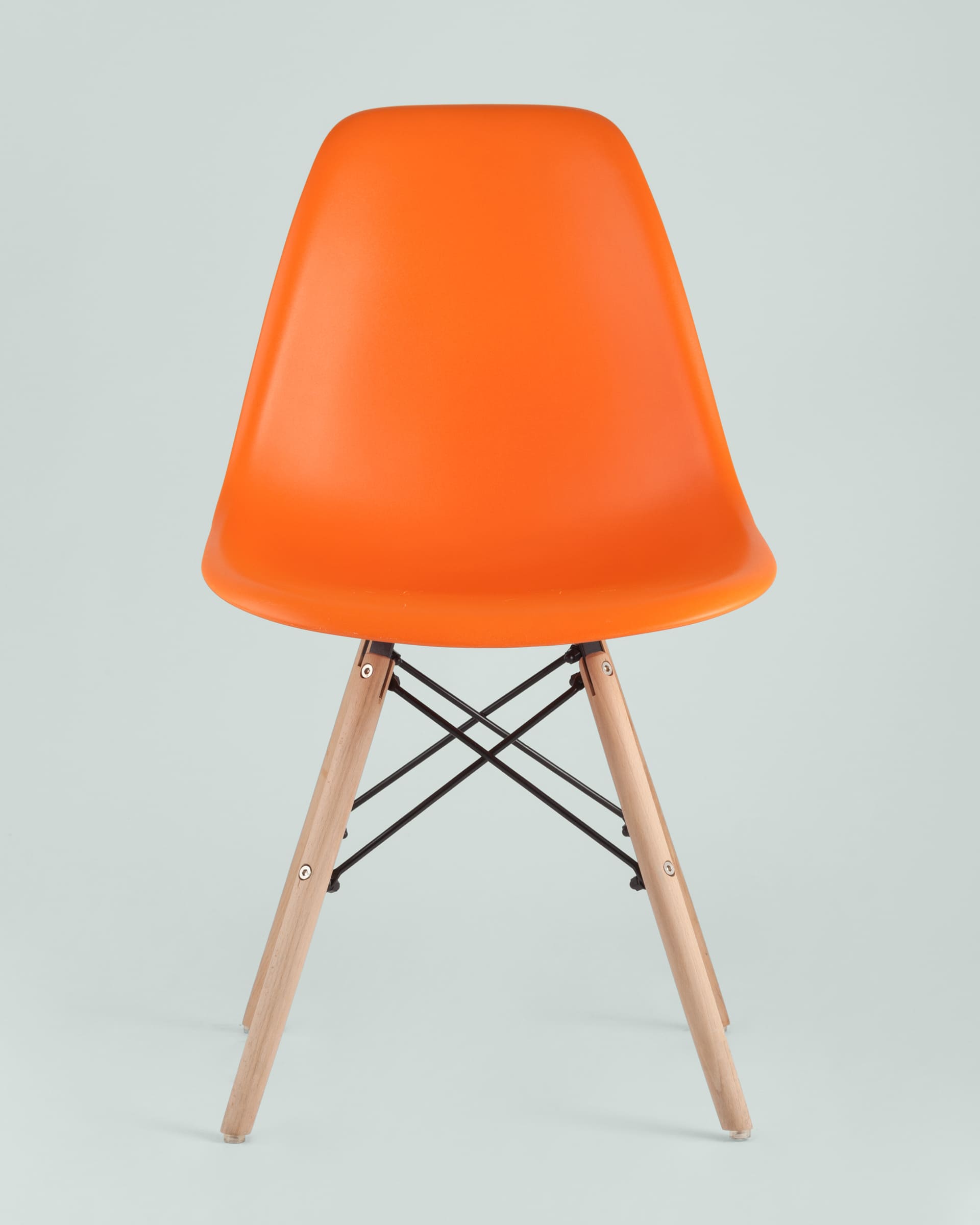 Комплект стульев Eames DSW оранжевый x4 шт