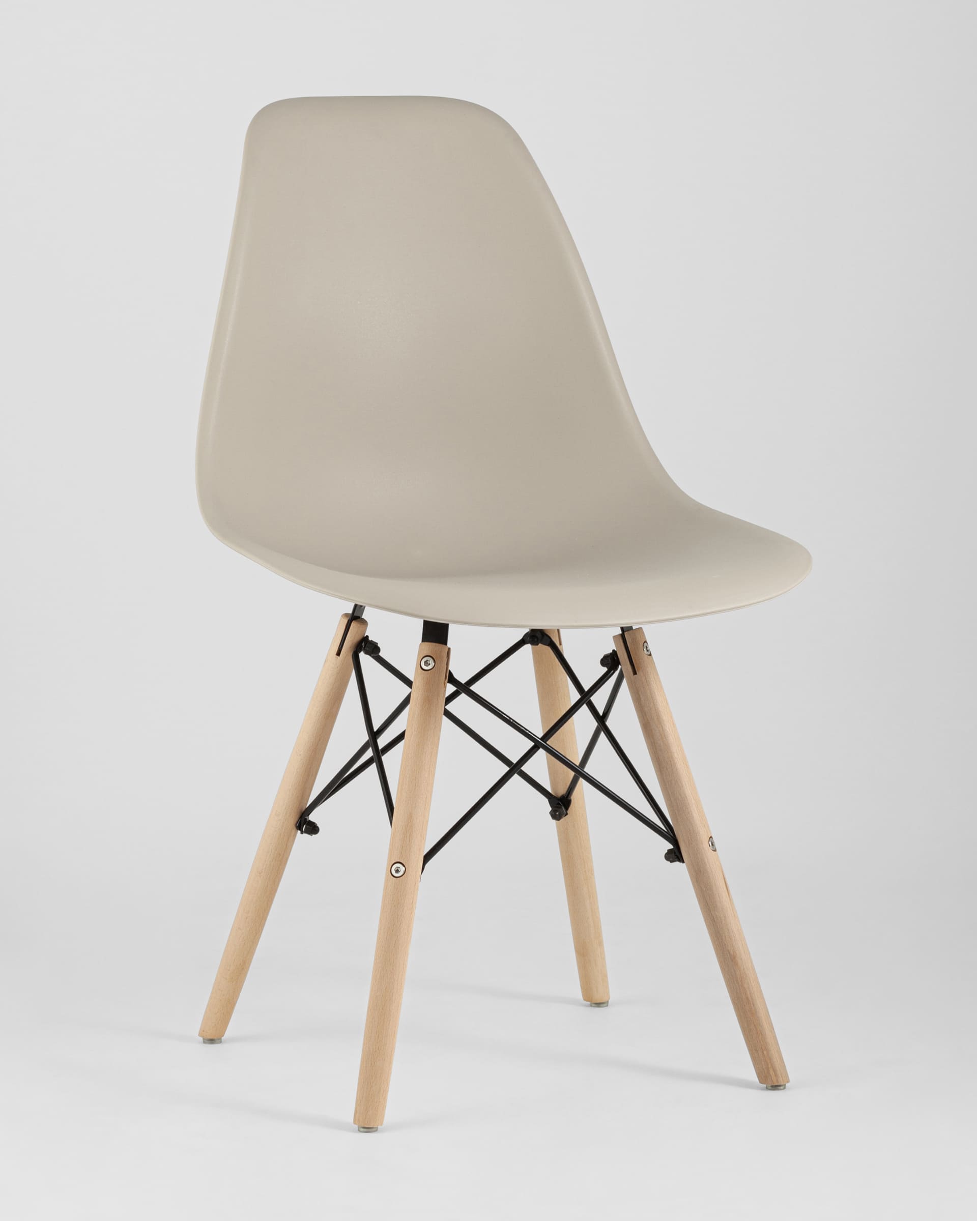 Комплект стульев Eames Style DSW бежевый x4 шт