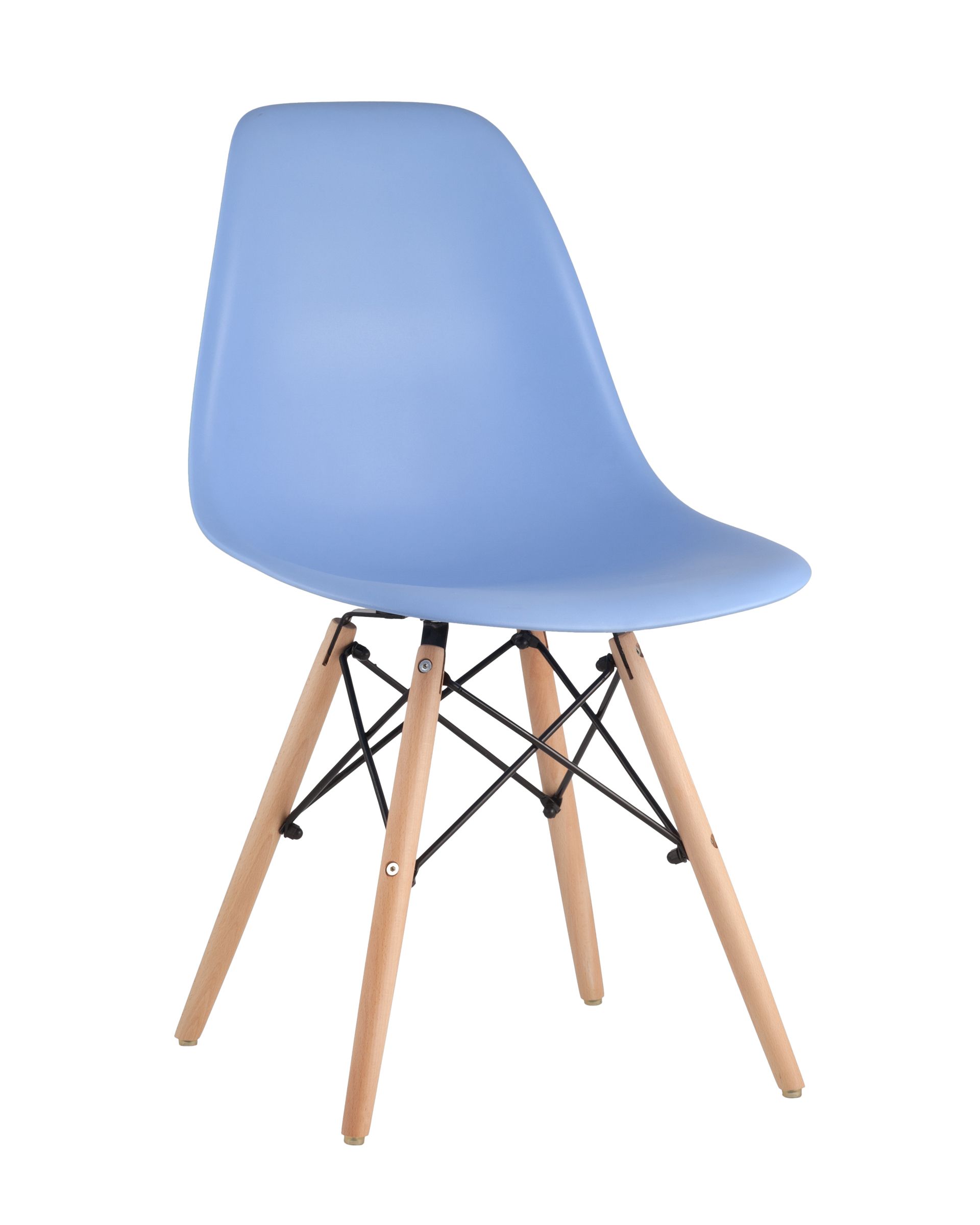 Комплект стульев Eames DSW голубой x4 шт