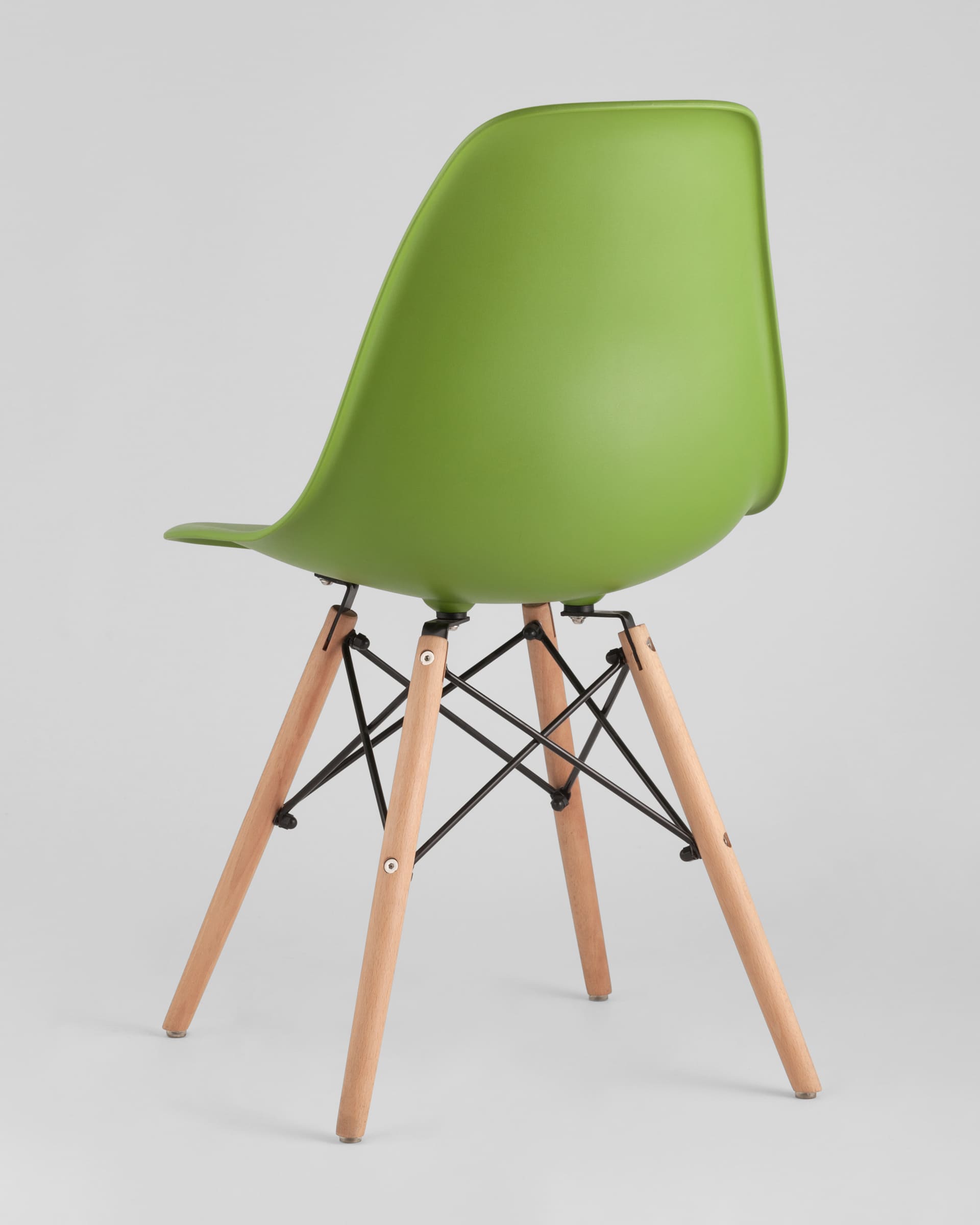 Комплект стульев Eames DSW зеленый x4 шт