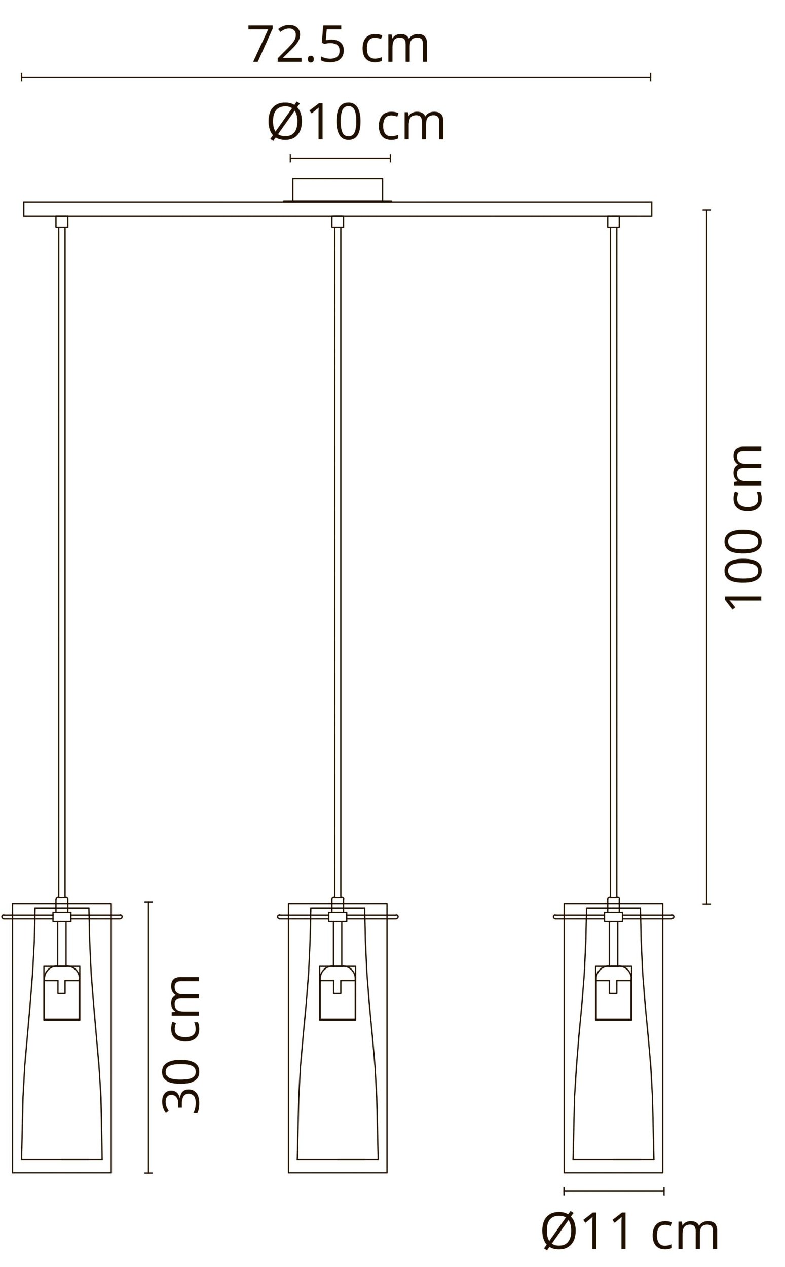 Подвесной светильник ARTE LAMP ARIES A8983SP-3PB