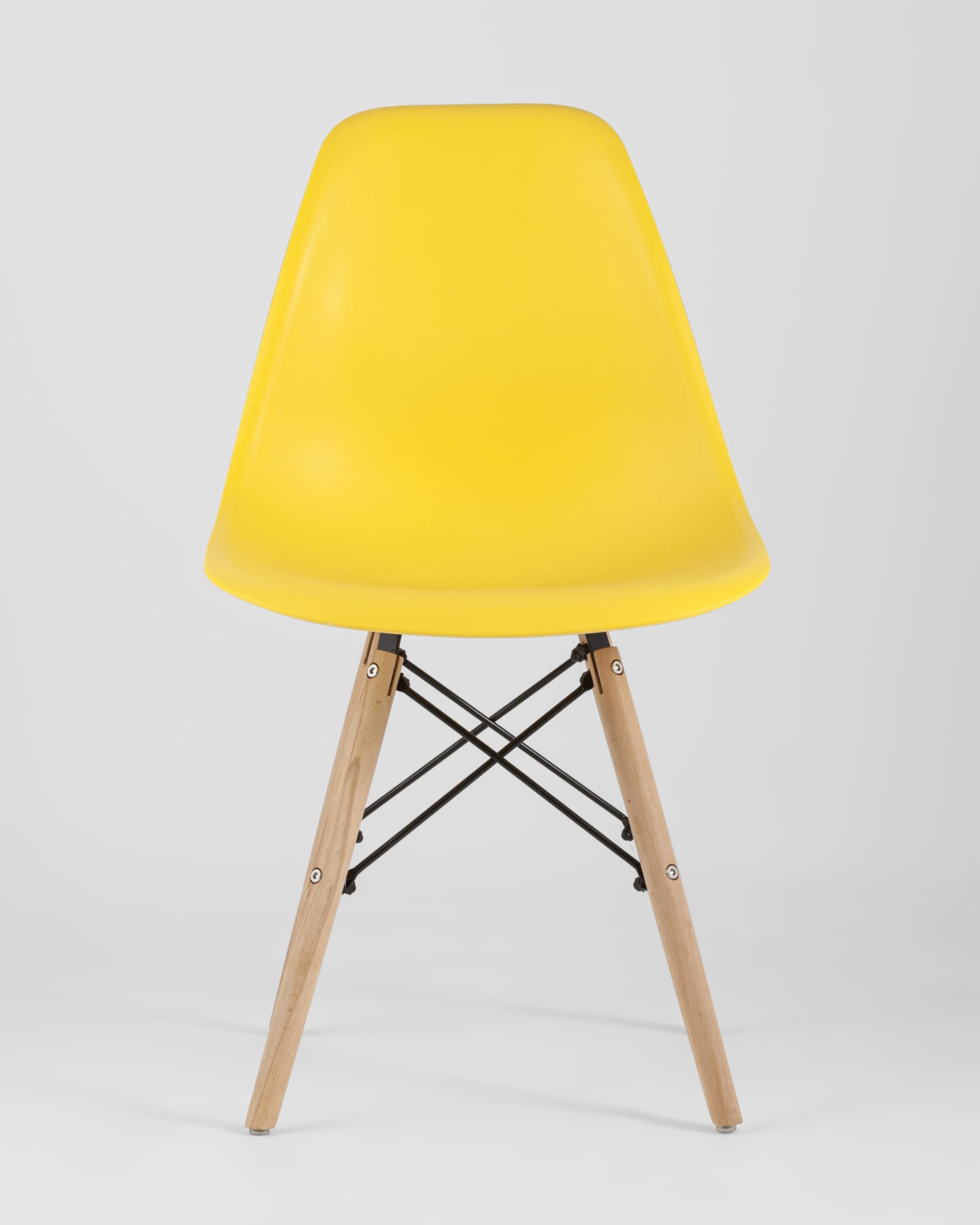 Комплект стульев Eames Style DSW желтый x4