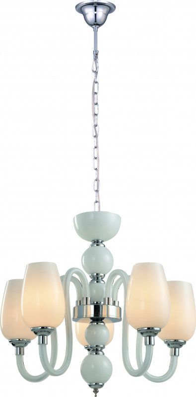 Подвесная люстра Arte Lamp Lavinia белый A1404LM-5WH