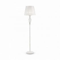 Торшер белый с абажуром Maytoni Grace / Грейс ARM247-11-G