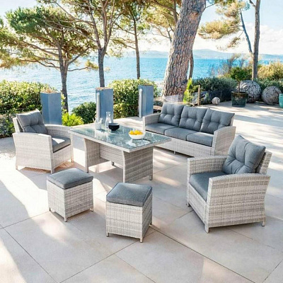 Комплект мебели Afina Garden AFM-311GL Grey Серый