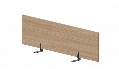 Экран фронтальный (меламин) 138x1,8x39см для стола bench Inspira (GDB) ЛДСП UMSFBE138OWAN светлый дуб / антрацит