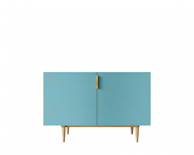 Комод Этажерка Line (Лайн) LN01/GR1/blue