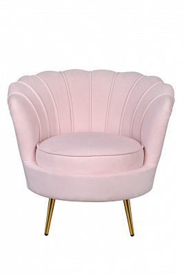 Низкое кресло Pearl Pink V2 Розовый