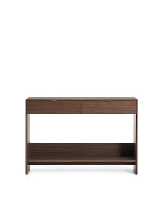 Буфет La Forma Norlen с 2 ящиками и полкой из орехового шпона 120 x 81 см 463575