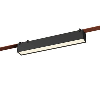 Св-к трек. Черный LED 1*12W 4000K 670Lm Ra90 120 IP20 L323xW40xH45 48V St Luce BAND / БЕНД ST456.446.12