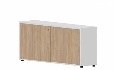 Шкаф-купе 1560*400 Inspira (GDB) OPL156BLOW Белый / Светлый Дуб