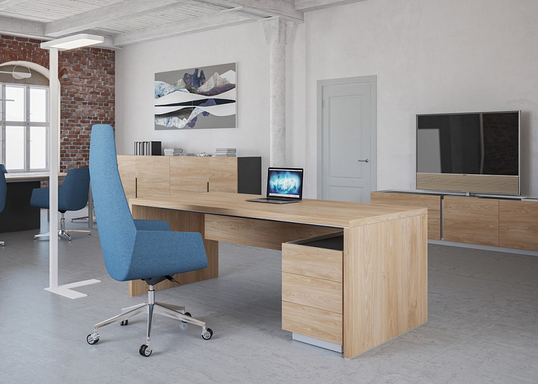 Кабинет руководителя NORDEN Оливер / Oliver Гикори натуральный
